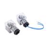 Magnetspulenstecker Hydraulikventil Transparent Spannung Universelles Zubehör DC24 Magnetventil Magnetventil