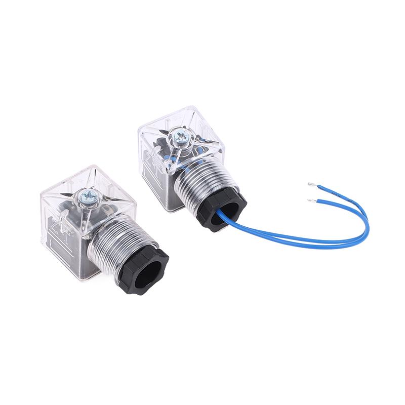 Magnetspulenstecker Hydraulikventil Transparent Spannung Universelles Zubehör DC24 Magnetventil Magnetventil