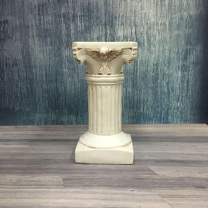 Wedding Gold Roman Column Flower Stand – European Stripe Trophy Fiberglass Décor