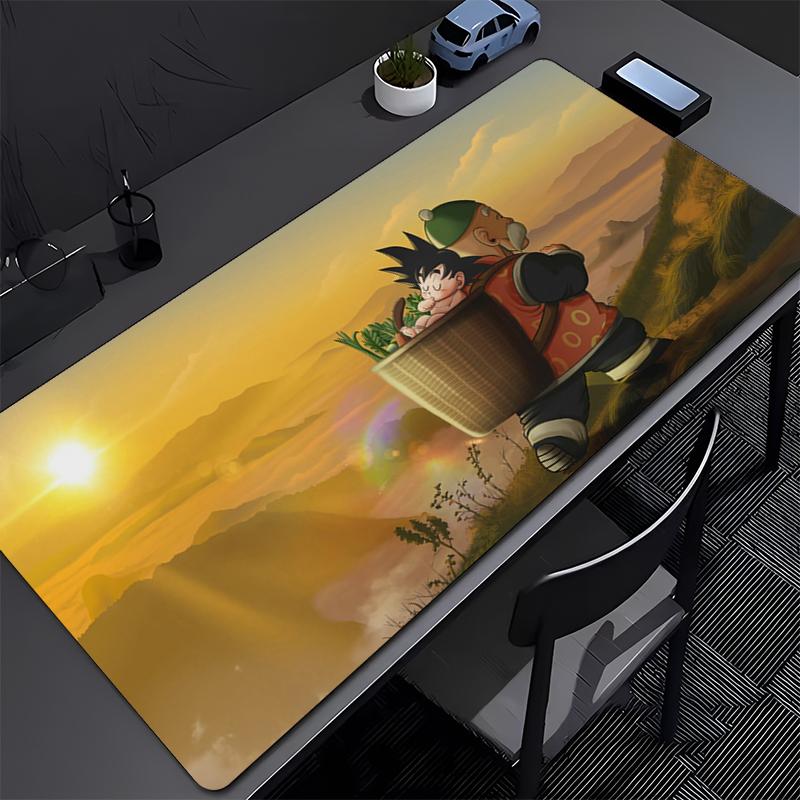 Gaming Mouse Pad Dragon Ball Office Carpet Mouse Mats Gamer Rug Desk Accessories Computer Table Pads PC Large HD Anime Mousepad