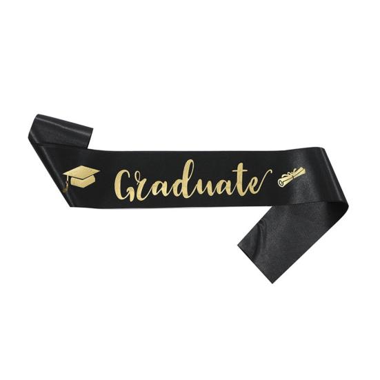 Graduation Sash Class of 2026 Grad Honor Sash I Graduated Satin Sash for Congrats Graduates Party Supplies