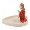 Design Elegante Devozione Religiosa Portarosario Vergine Maria Pezzo Decorativo