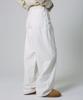 UNKNOWN PLANET [Fleece Version Added] Daily Wide Denim Pants White