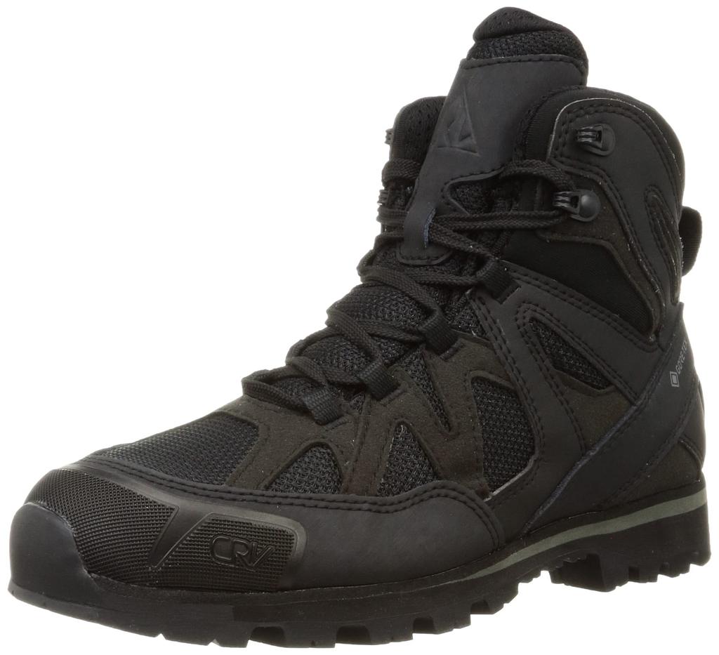 CRV Caravan Free Trek Hi 0010041 Trekking Size Shoes, Black, 25.5cm