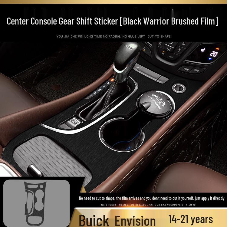 Frosted Glitter Anti-Scratch Film for Buick Envision Console Decoration