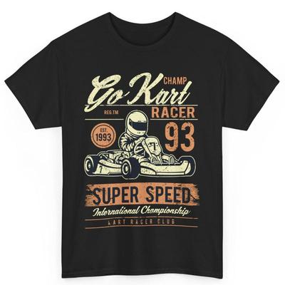 Go Kart Racer Fan UnisexS Cotton T Shirt