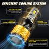 H7 H11 Led Long Life Version 260W Headlight Bulbs 6000K Canbus Car 56000LM 3570 CSP Chips Led Headlamps