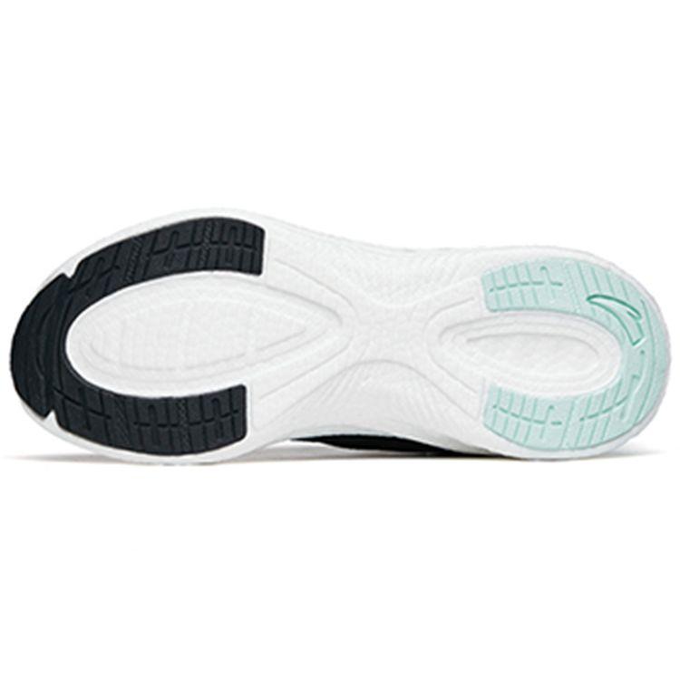 Anta Running Series Lightweight Breathable Shock Absorbing Low Top Running Shoes Women Sneakers Black Blue 122215552-4