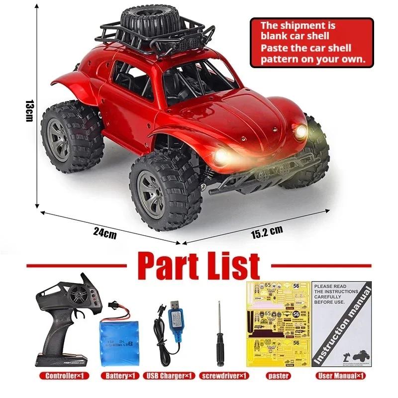 

1:18 beetle rc drift car,2.4G remote control car toy,high-speed off-road rc cars,fine sticker,cool lights,kids toys,holiday gift
