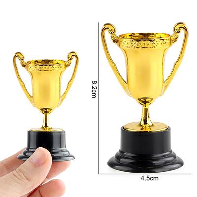 Plastic Reward Trophies Children's Reward Plastic Trophy Plastic Kids Prize Cups Children School Rewarding Supplies