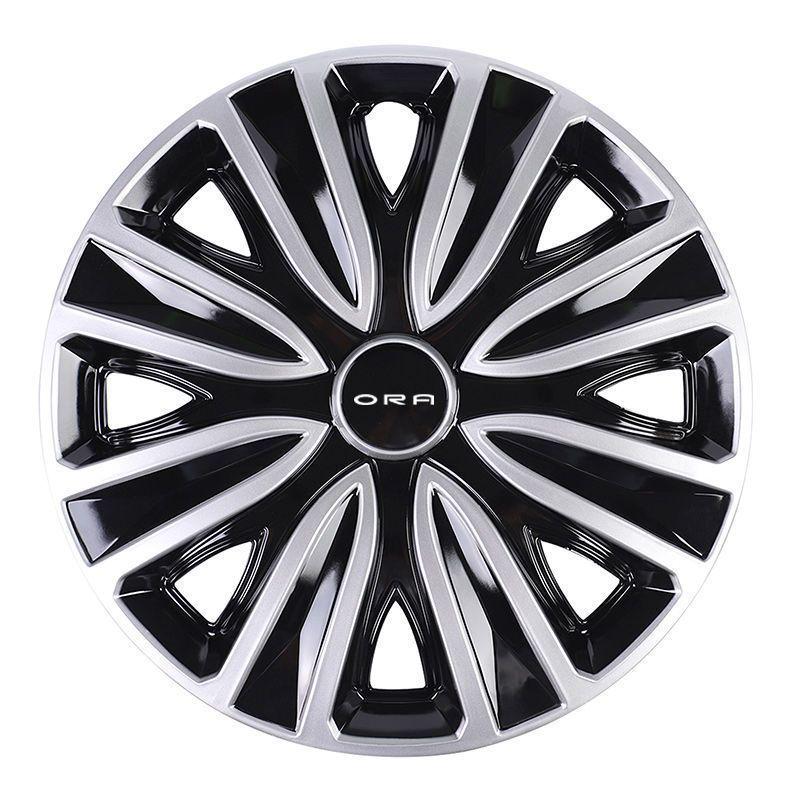 15-Inch Wheel Cover for Great Wall ORA R1 Black/White Cat Iron Hubs
