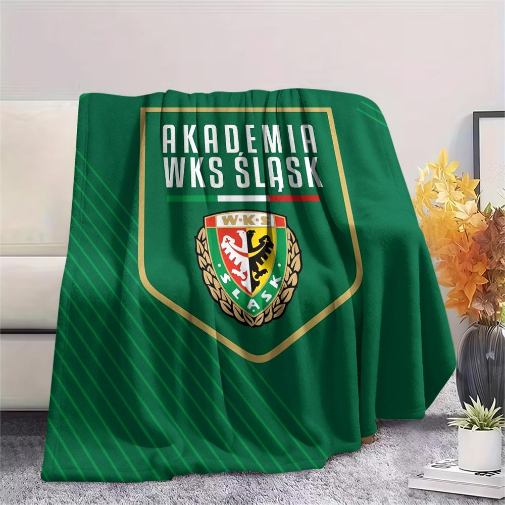KS Cracovia Print Flanelldecke, Hohe Qualität, Bequem für alle Jahreszeiten, Heimdekoration, Wärme und Komfort