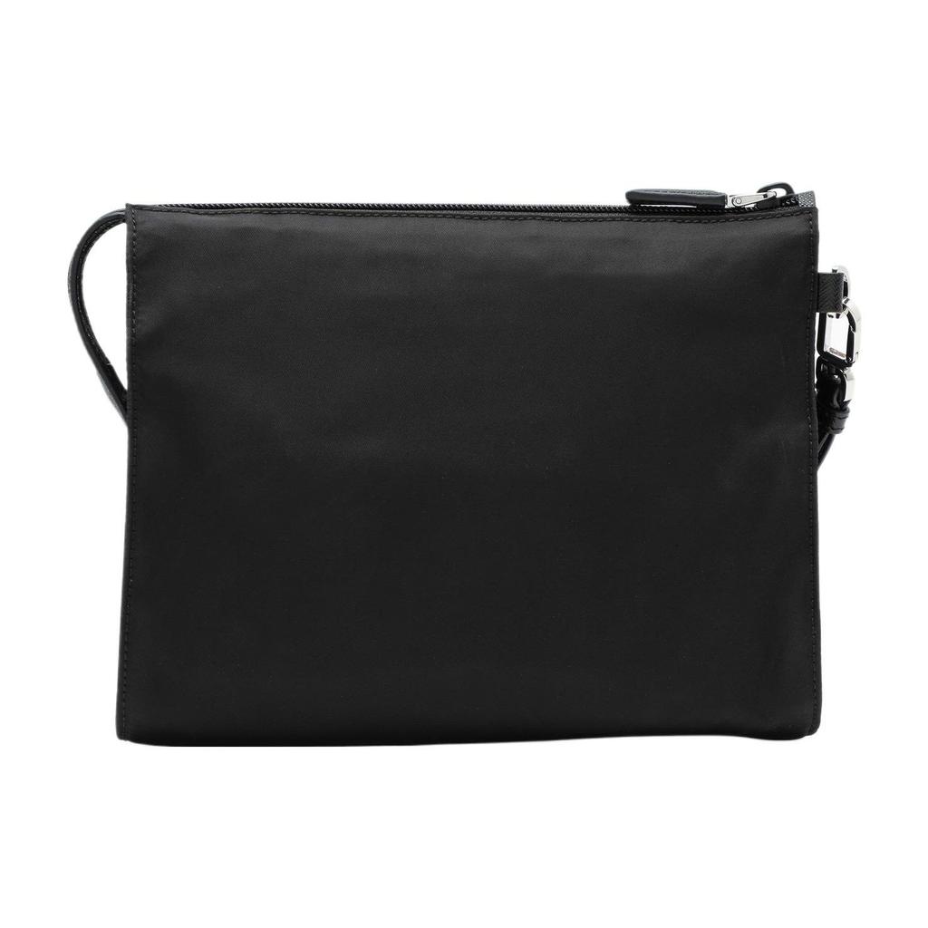 Prada Astuccio per Cosmetici in Re-Nylon Pochette da Uomo Nero 2NE7892DMH-F0002