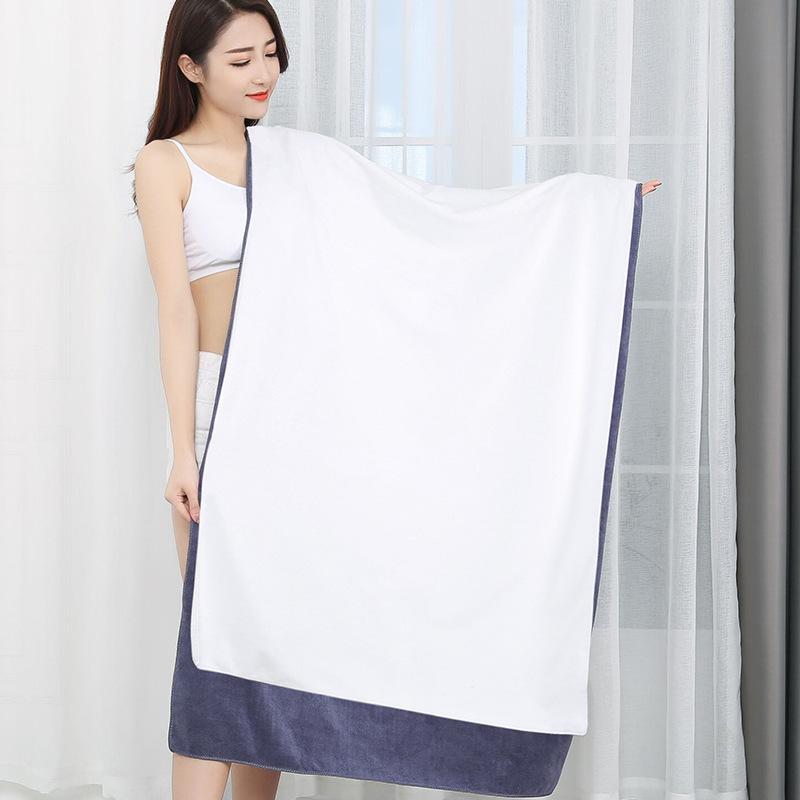 Bath Towels, Massage Bed Sheets, Quick-Drying Large Towels, No Hair Loss, Household Printing, Special For Beauty Salons
