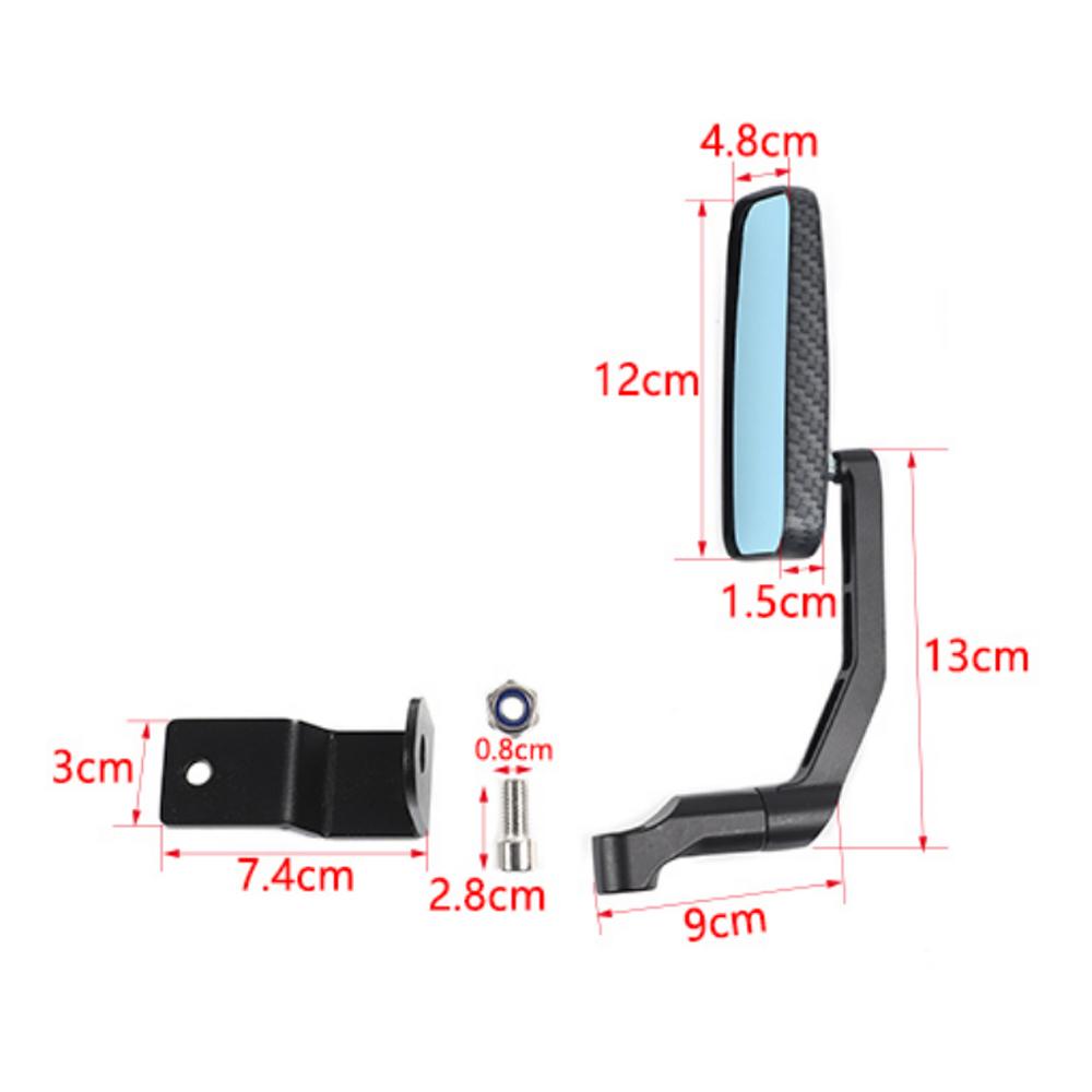 Car Hood Cover Backup Mirror for Suzuki Jimny JB64 JB74 -2023 Avoid Blind Reversing Mirror Spots Exterior Accessories