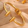 European and American Fashion Double T Spring Opening Bestie Bracelet Bracelet