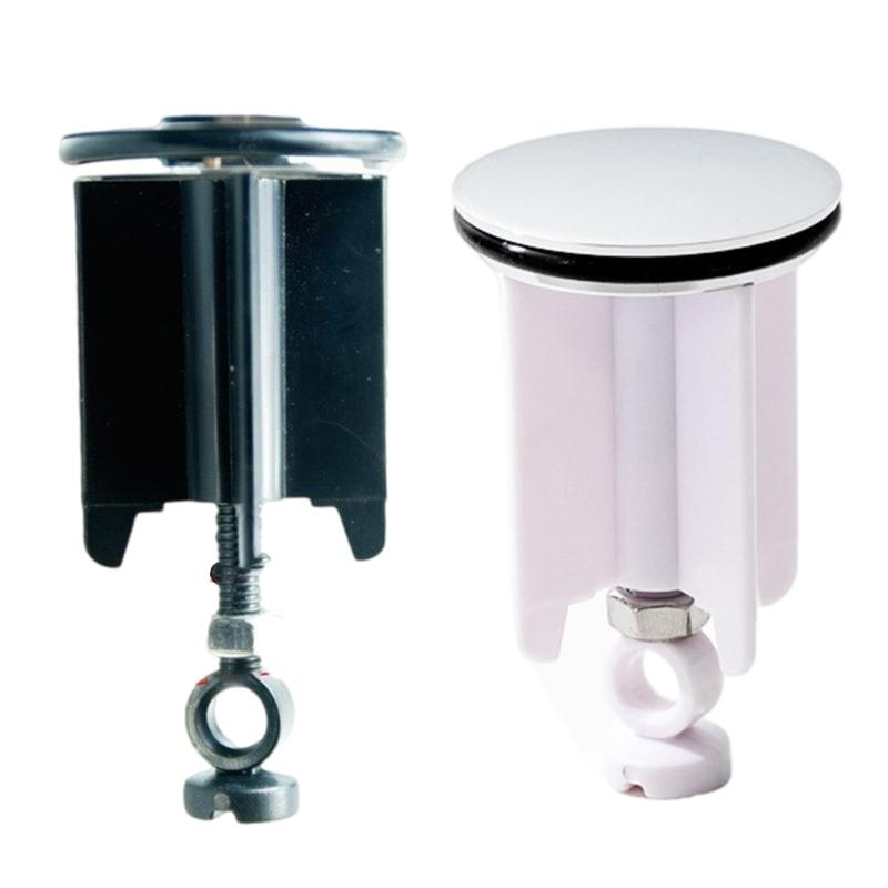 2Pcs Universals Sink Plug Replacement Drain Plug Height Adjustable Sink Stoppers Bathroom Accessories Quick Installation