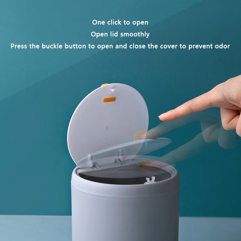Mini Waste Bin Desktop Office Trash Can Home Garbage Basket Table Plastic Organizer Office Supplies Dustbins Sundries Barrel Box