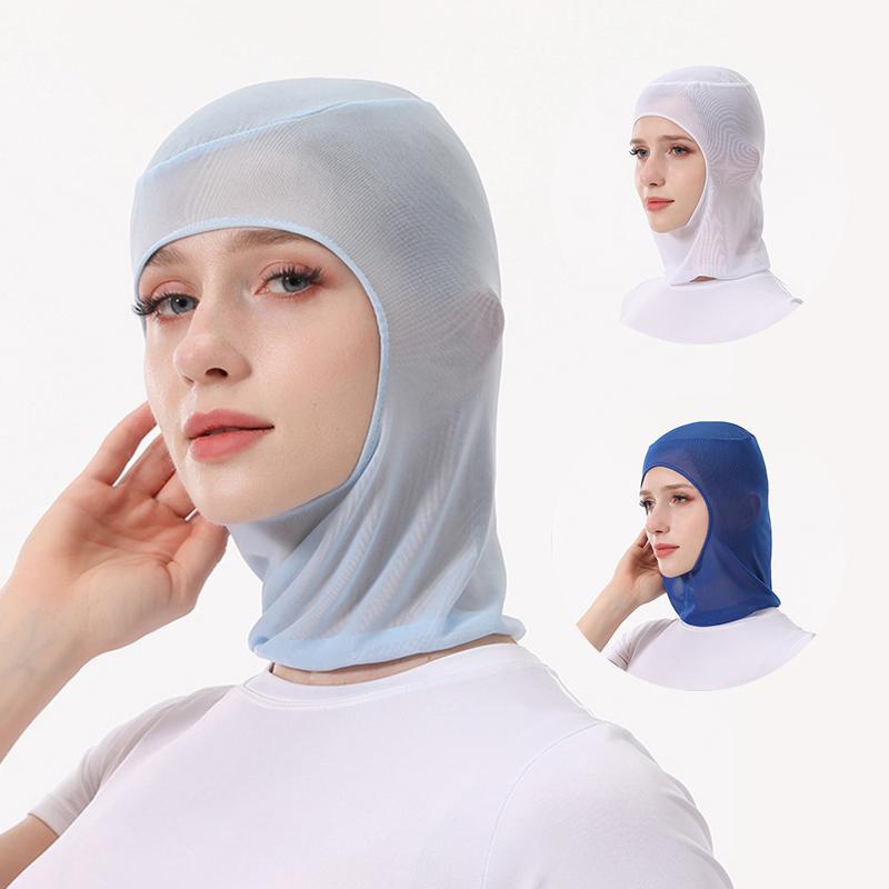 1PC Hat Skin Friendly Elasticity Convenient Neck Protection Comfortable Lightweight Windproof Cotton Fabric Durable