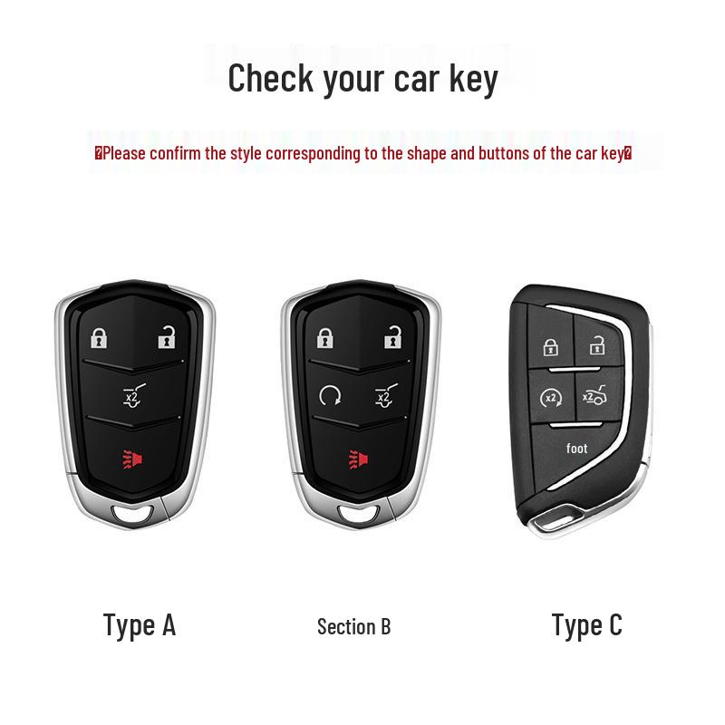 Cadillac CT5, CT4, Lyriq, XT4, XT5, XT6 Key Fob Case/Pouch