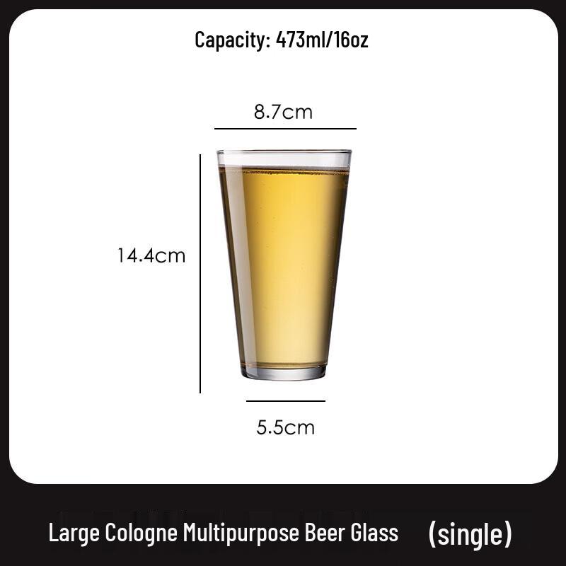 

Shangqi Slanted Beer & Juice Glasses
