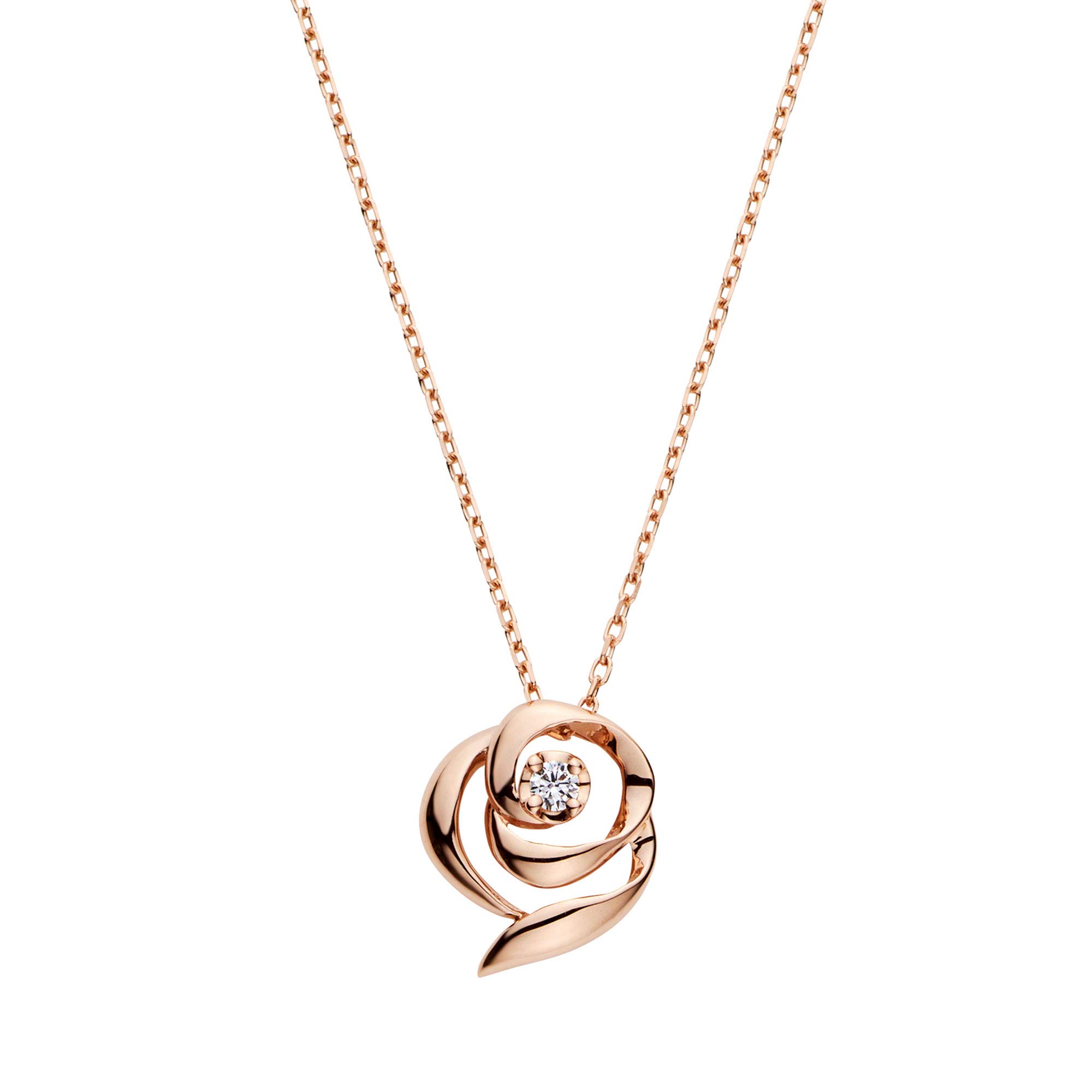 

Necklace K18 pink gold Christine AGAN638940DI [Official] [Vendome Aoyama]