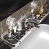 Bathroom Storage Rack, Faucet Suction Cup, Wall Mounted, Bathroom Toilet, Hand Wash, Washbasin, Wall Storage, Various Hanging Racks