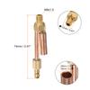 Copper TIG Welding Torch Separate Connector Adapter for 150 TIG Welding Torch with M8x1 0 Thread Size and Hexagon Width 12mm