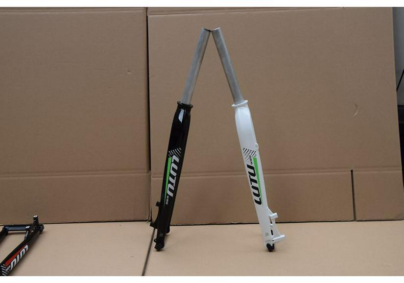 LUTU Aluminum Alloy Rigid Bicycle Fork for Mountain Bikes (26", 27.5", 29")