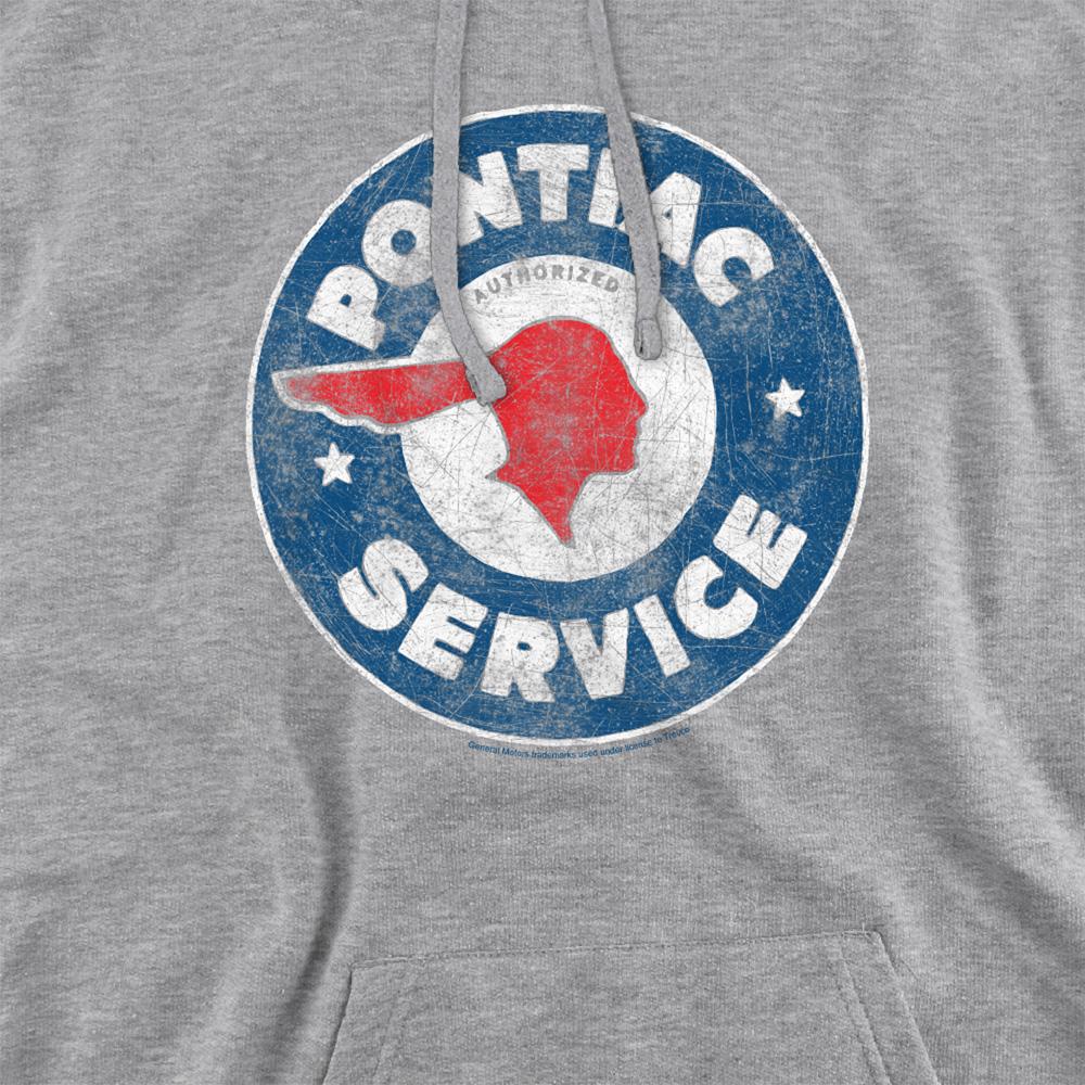 Pontiac Unisex Adult Service Heather Hoodie