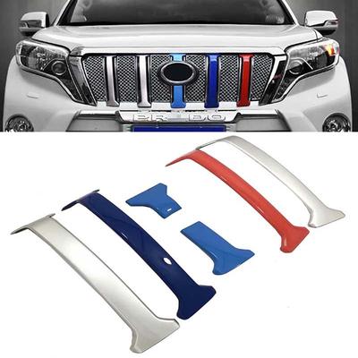 Auto Frontgrill Zierleisten Stoßfänger 3 Farben Für Toyota Land Cruiser Prado 150 LC150 FJ150 2014 2015 2016 2017 Zubehör