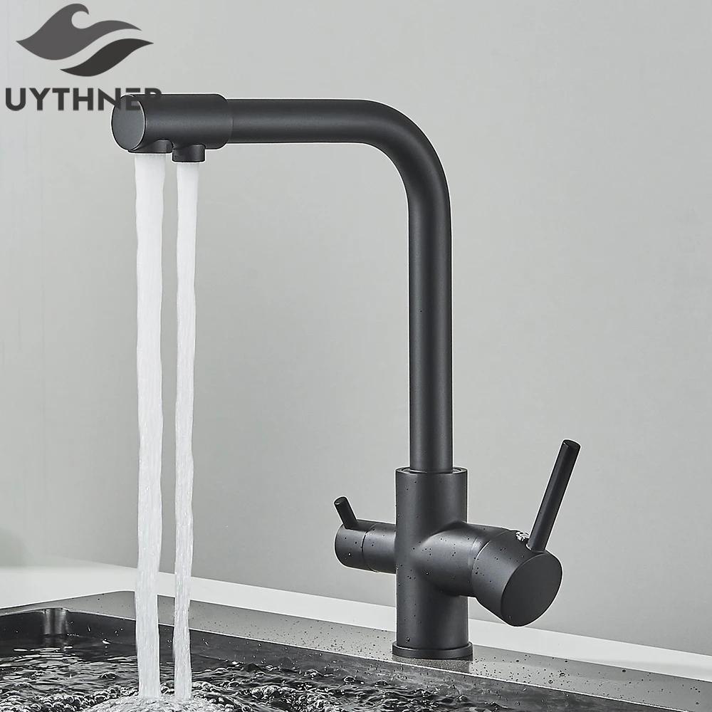 Water Filter Faucet Kitchen Faucet Drinking Water Tap Rotatable Water Purification Feature Taps For Kitchen Sink Mixer Cranes