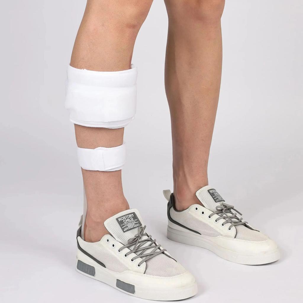 AFO Foot Drop Brace with unique Half-Palm Design, Lightweight Medical Drop Foot Stabilizer Orthotic Brace for Walking & Exercise