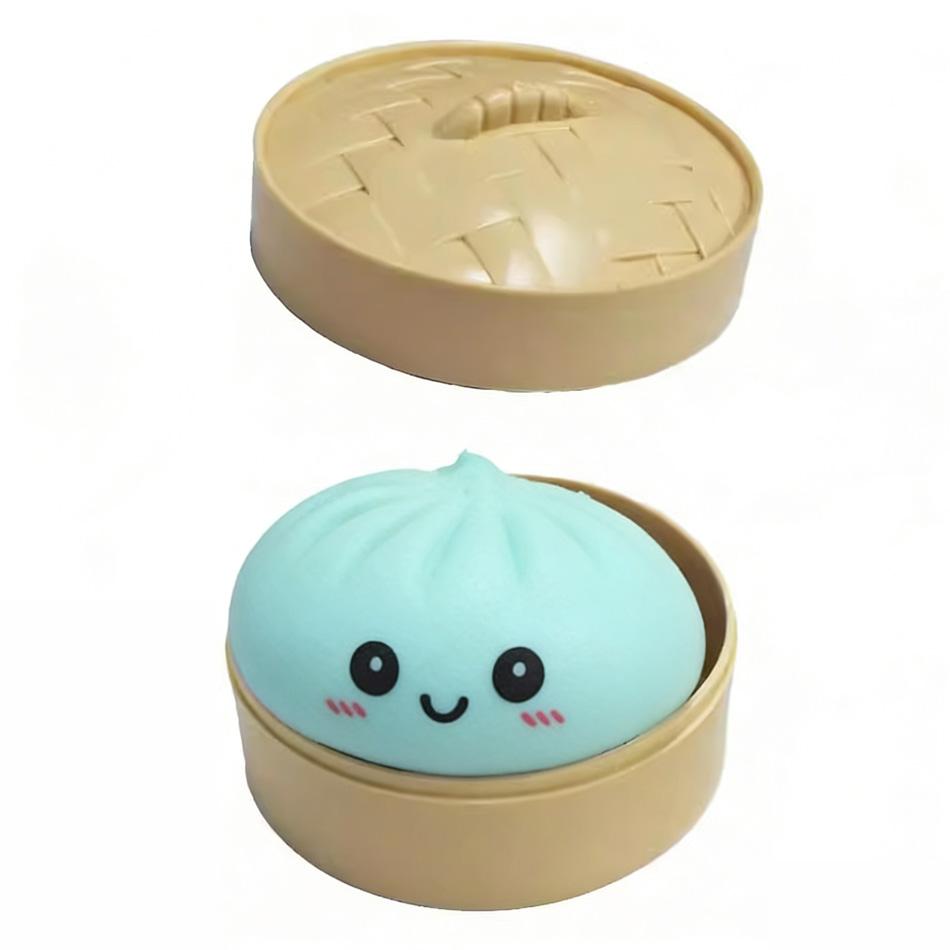 Colorful Dumpling Squishes Stress Balls Reusable Short Rebound Decompression Playthings Dough Ball One-Of-A-Kind Home Decoration Gifts