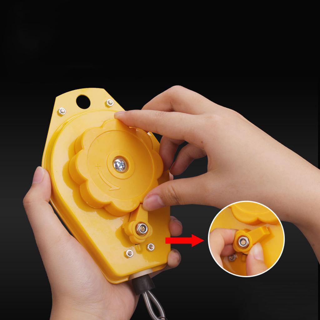 Bilanciatore a Molla Retrattile Professionale Supporto per Attrezzi Raccordi Sospesi per Linea di Assemblaggio Portatile Sospensione Coppia