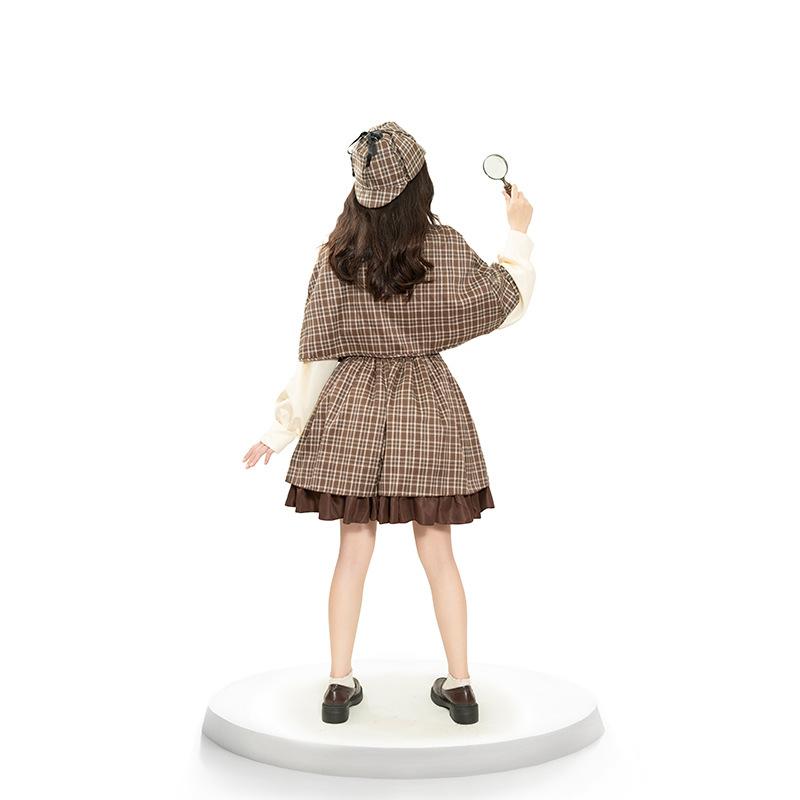 Cosplay year new cosplay detective sherlock holmes parent-child suit game party role-playing clothes women's clothing