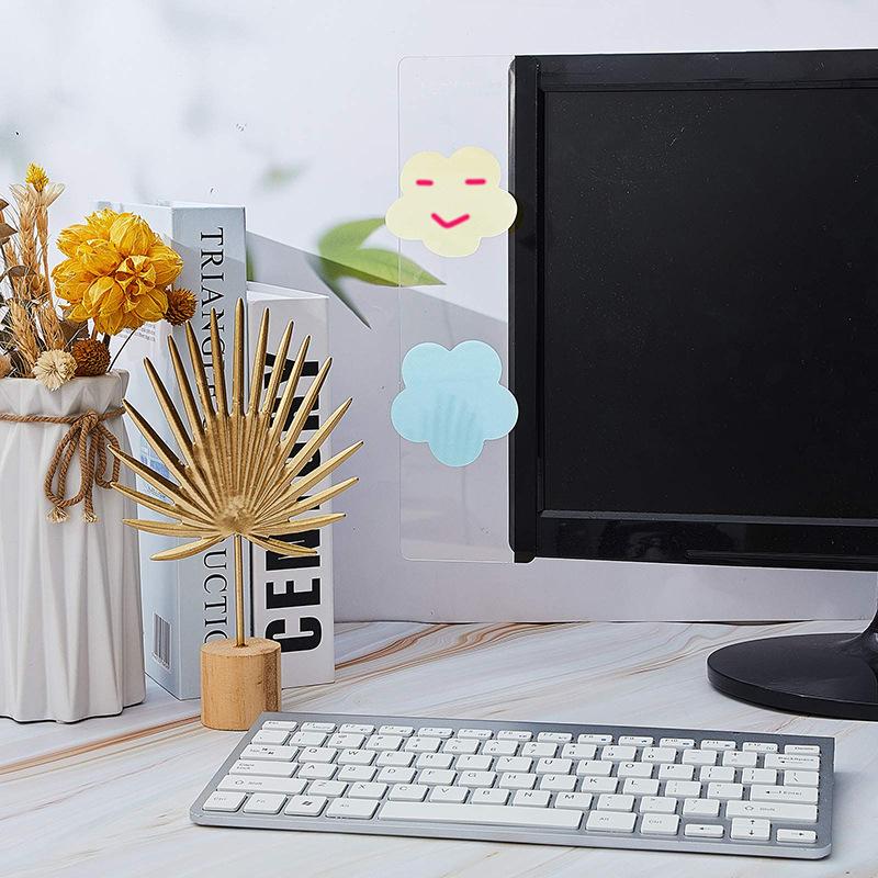 Computer Peripheral Frame Message Board Acrylic Office Note-taking Wonder Monitor Side Memo Note Board