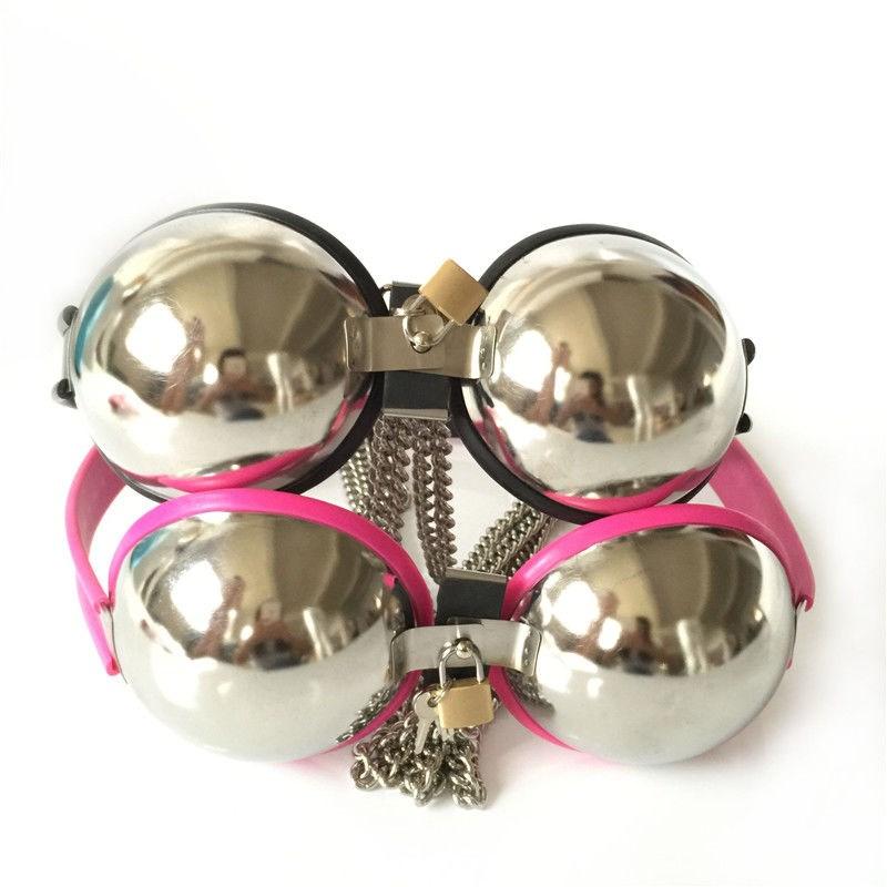 Adjustable Invisible Male Stainless Steel Chastity Belt with Enclosed Cage Plug Full Cover Restraint with Hole Sex Toys for Men