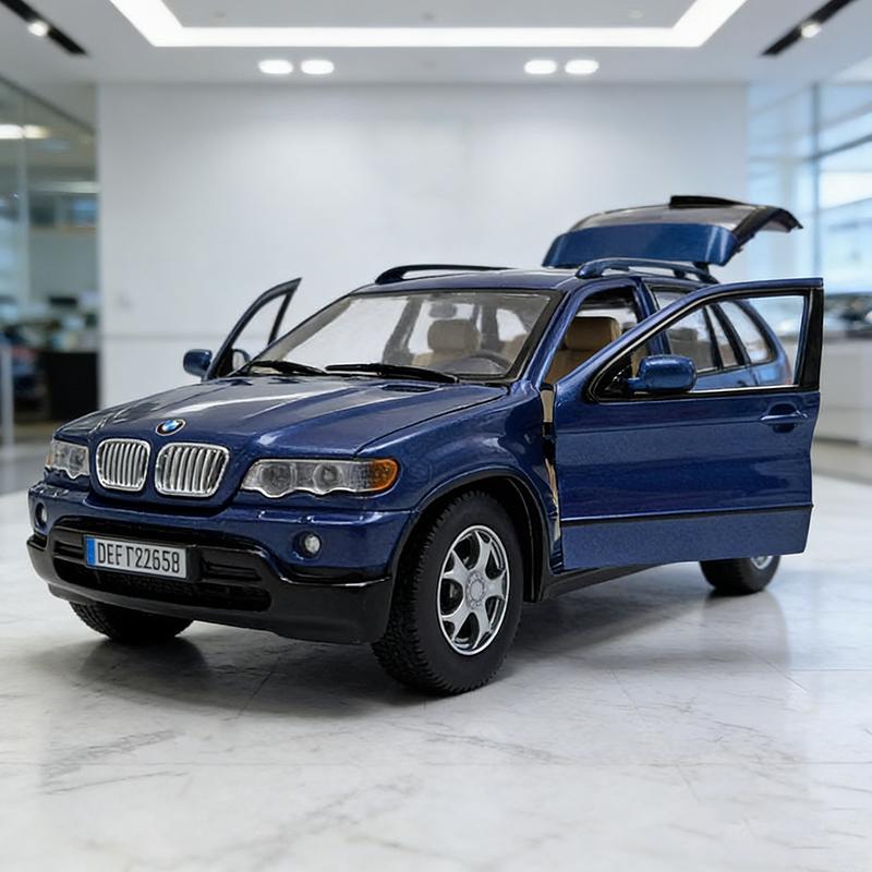 Motormaxtoy 1:24 BMW X5 SUV Alloy Car Diecasts & Toy Vehicles Car Model Miniature Scale Model Car Toys For Children