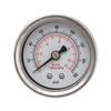 Universal 1/8 NPT Fuel Pressure Gauge Liquid Filled Polished Case 0-160 psi and adaptor kit For fuel injection systems