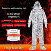 High-Temperature Aluminum Foil Heat-Resistant Suit 500-1000°C - Thickened, Split, Full-Body Protective Gear for Men and Women