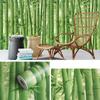 10 Meter Self-Adhesive PVC Bamboo Wallpaper 45cm Wide Art Wall Paper Home Renovation Background Decor Wall Stickers