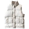 Herbst Winter Elegant Baumwolle Warm Weste Studentinnen Streetwear Koreanisch Locker Ärmellos Parkas Weste Damen