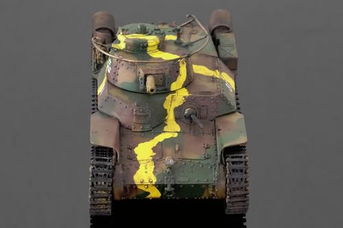PLATZ/MONO Dragon 1/35 Scale Tanks of the World 7 WWII Type 97 Chi-Ha Early Model Plastic Model Kit MD007 (Tank)