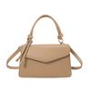 Temperament Simple Solid Color Small Bag Women'S Handbag Spring Versatile Shoulder Messenger Small Square Bag