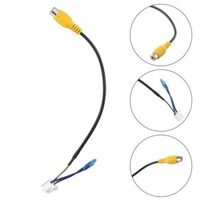NEW 10 Pin Car Android Radio Rear View Backup Camera Cable Connector Adaptor