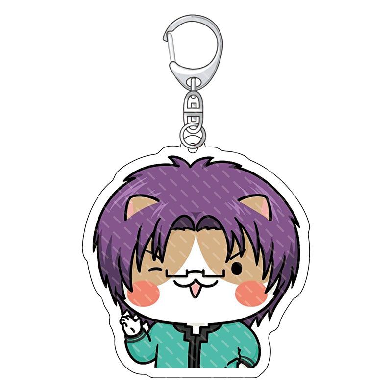 The Disastrous Life Of Saiki K Acrylic Keychain Pendant Jewelry Cute Product Key Chain Friend Gift Bag Charms Souvenir Qversion