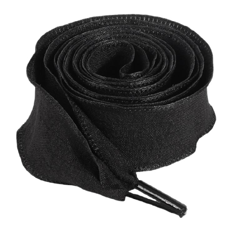 Crinkled Border Shoestrings Pair Ventilated Permanent Substance Easy Installation Multiple Shoe Styles