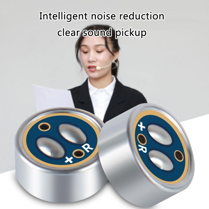 High Sensitivity Clip Electret Condenser Mic Pickup with Unidirectional Pickup Pattern for Speech and Video Recording