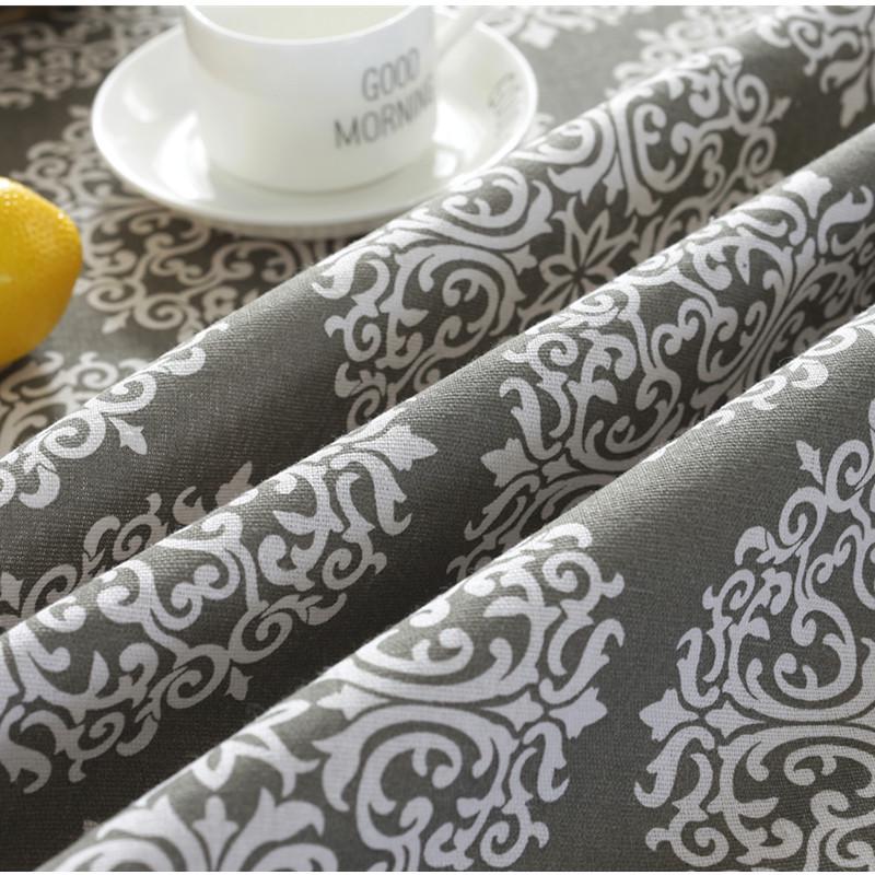 Lexuanxiu Baumwolle & Leinen Zitronenmuster Tischdecke - Stilvoller Ins-Stil für kleine runde oder Kaffeetische